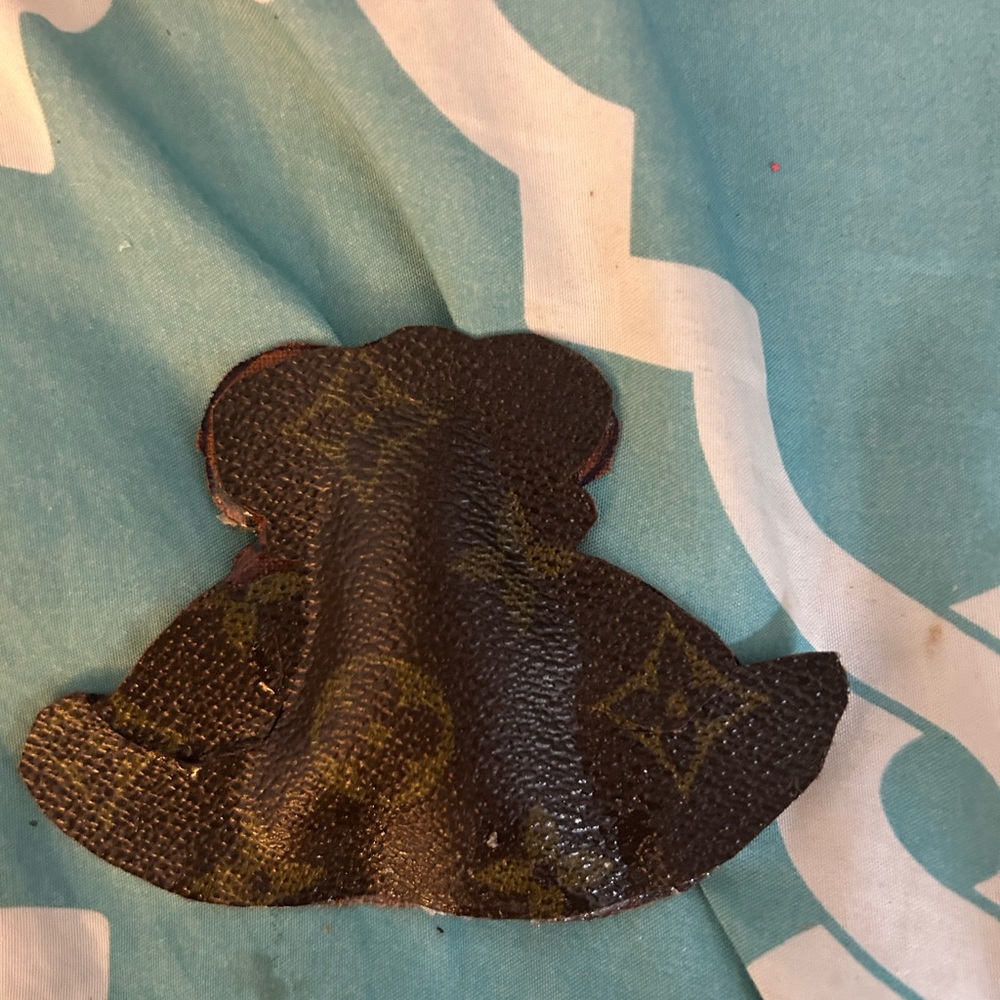 Unbranded Authentic LV leather Xmas /Handbag ornaments / Key Fob